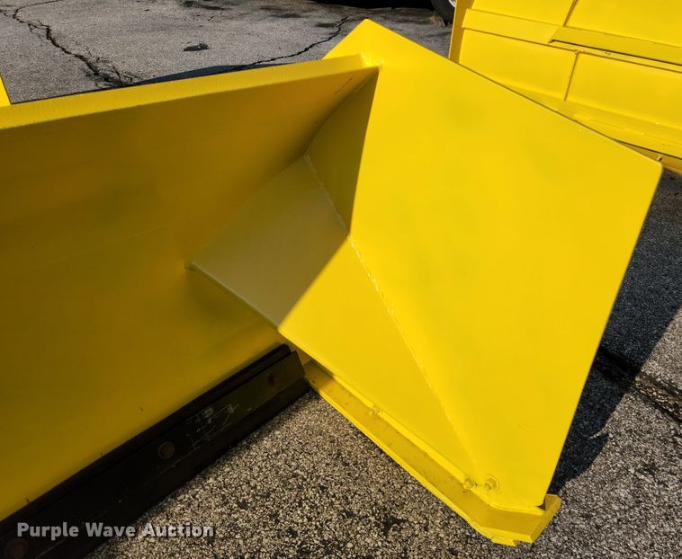 image for item MK9208 Pro-Tech  120"W skid steer snow pusher