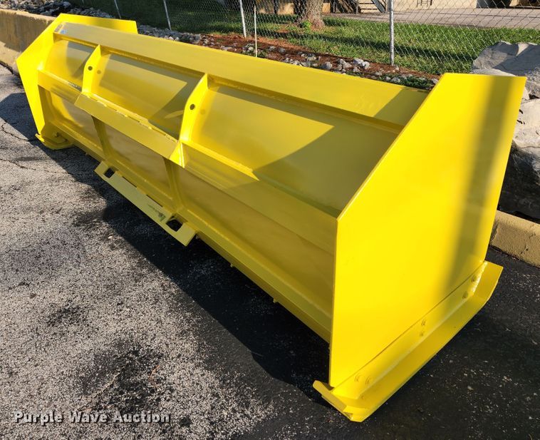 image for item MK9212 Pro-Tech  skid steer snow pusher