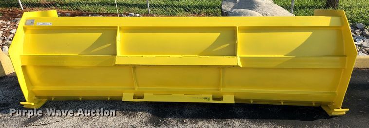 image for item MK9212 Pro-Tech  skid steer snow pusher