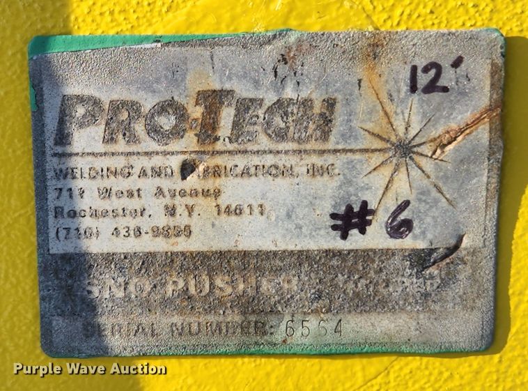 image for item MK9214 Pro-Tech  12'W snow pusher