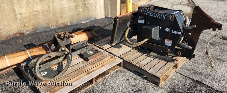 image for item MK9216 Bobcat  skid steer vibratory plow