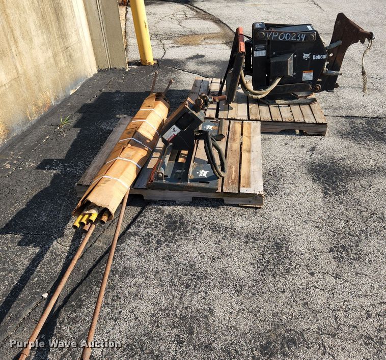 image for item MK9216 Bobcat  skid steer vibratory plow