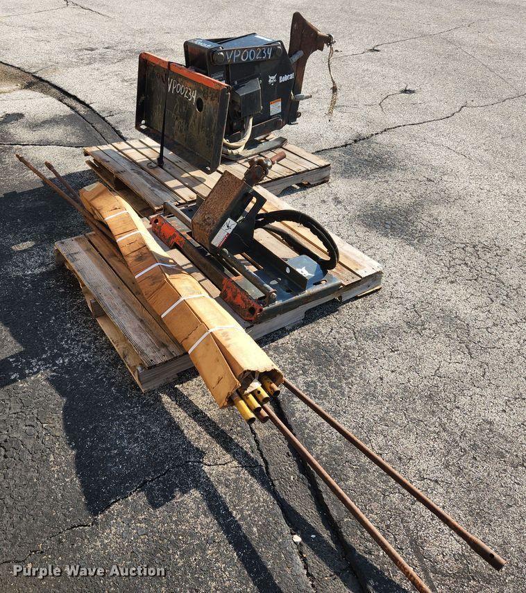 image for item MK9216 Bobcat  skid steer vibratory plow