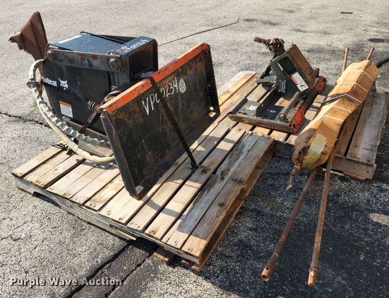 image for item MK9216 Bobcat  skid steer vibratory plow