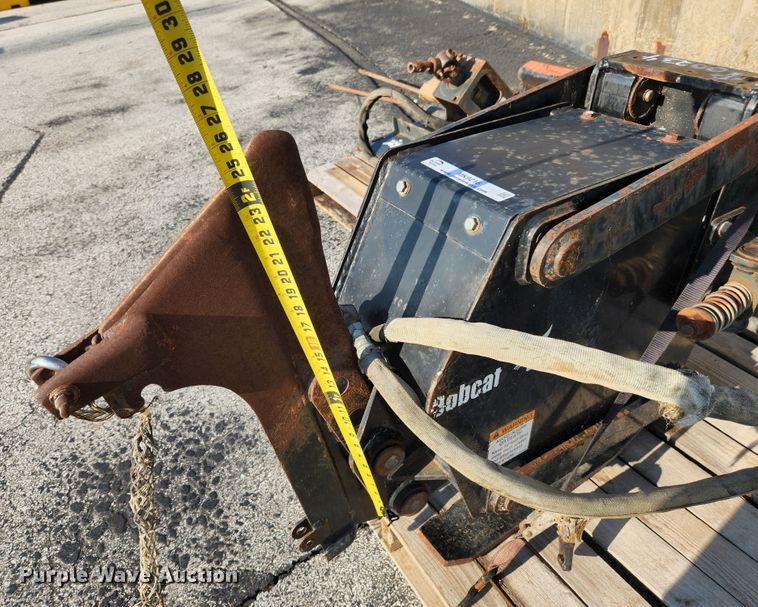 image for item MK9216 Bobcat  skid steer vibratory plow