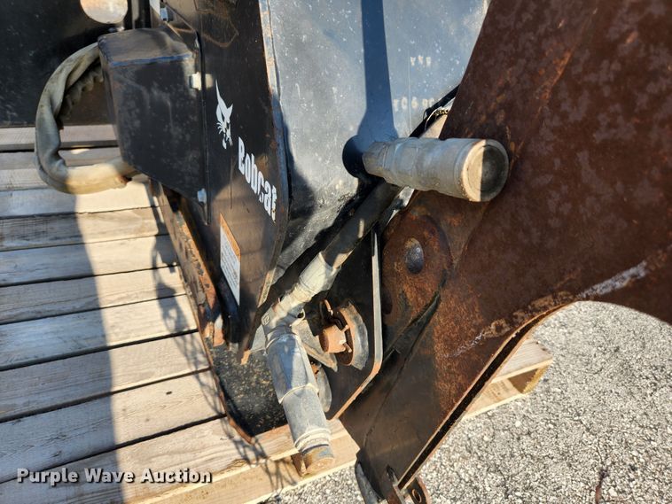 image for item MK9216 Bobcat  skid steer vibratory plow