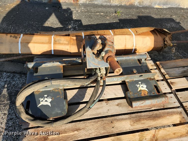 image for item MK9216 Bobcat  skid steer vibratory plow