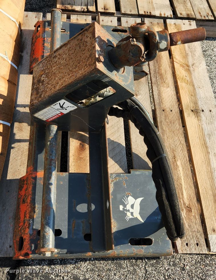 image for item MK9216 Bobcat  skid steer vibratory plow