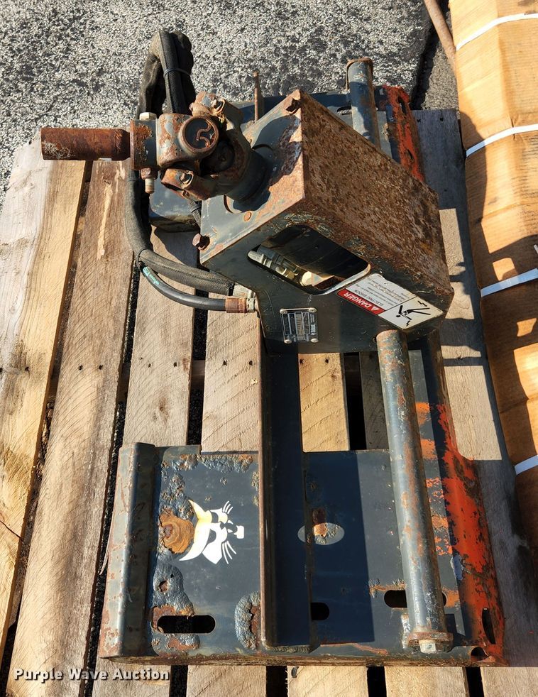 image for item MK9216 Bobcat  skid steer vibratory plow