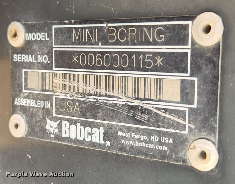 image for item MK9216 Bobcat  skid steer vibratory plow