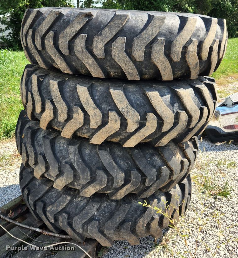 image for item MK9224 (4) Load Max 14.00-24 tires