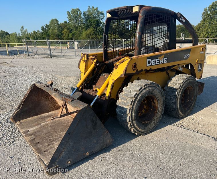 image for item MR9801 John Deere 320  skid steer loader