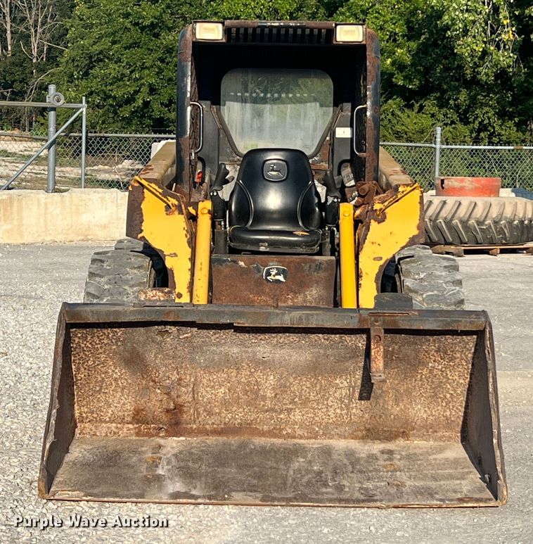 image for item MR9801 John Deere 320  skid steer loader