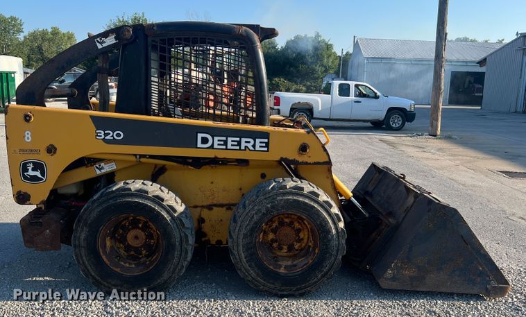 image for item MR9801 John Deere 320  skid steer loader