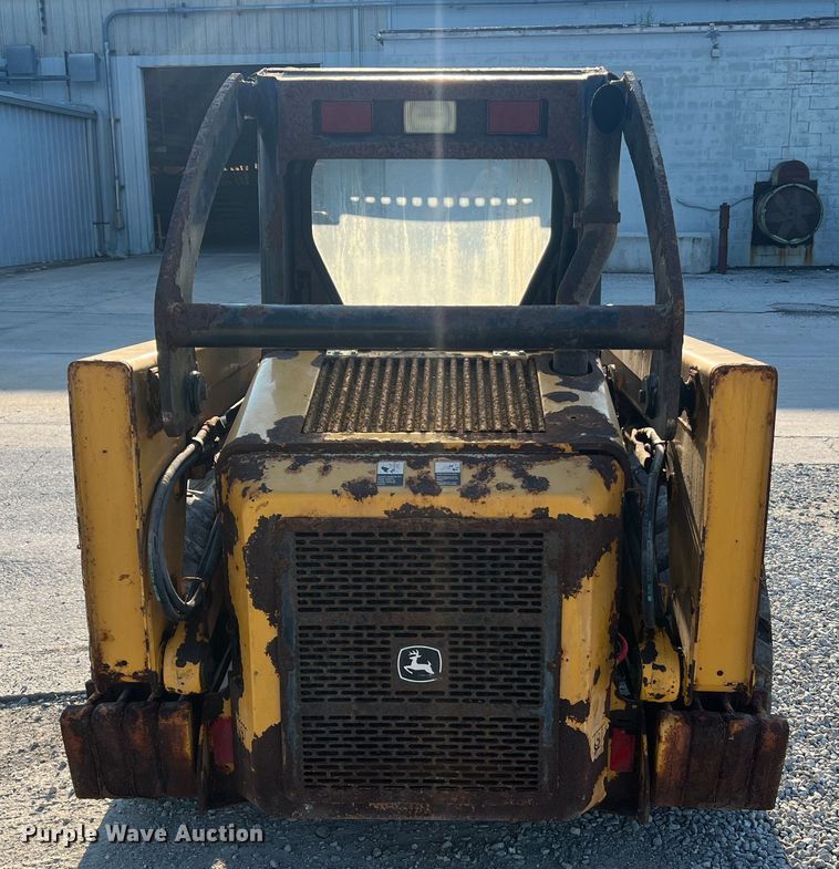 image for item MR9801 John Deere 320  skid steer loader