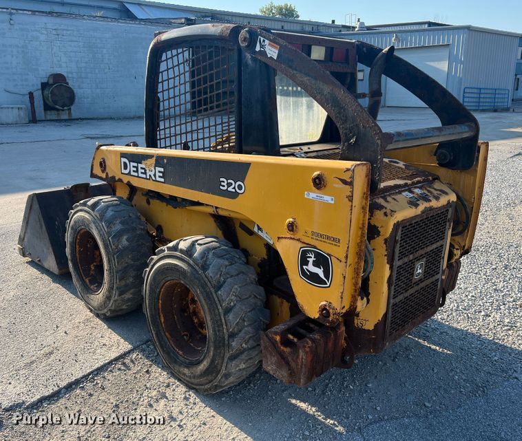 image for item MR9801 John Deere 320  skid steer loader