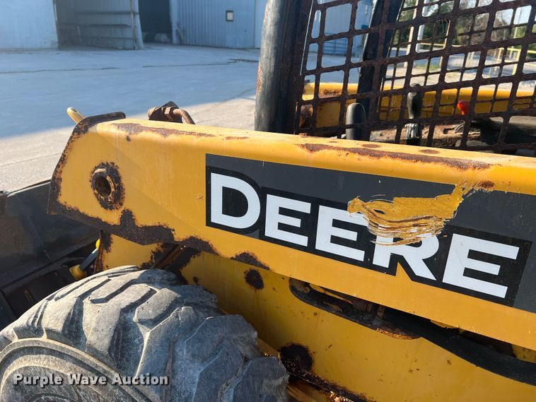 image for item MR9801 John Deere 320  skid steer loader
