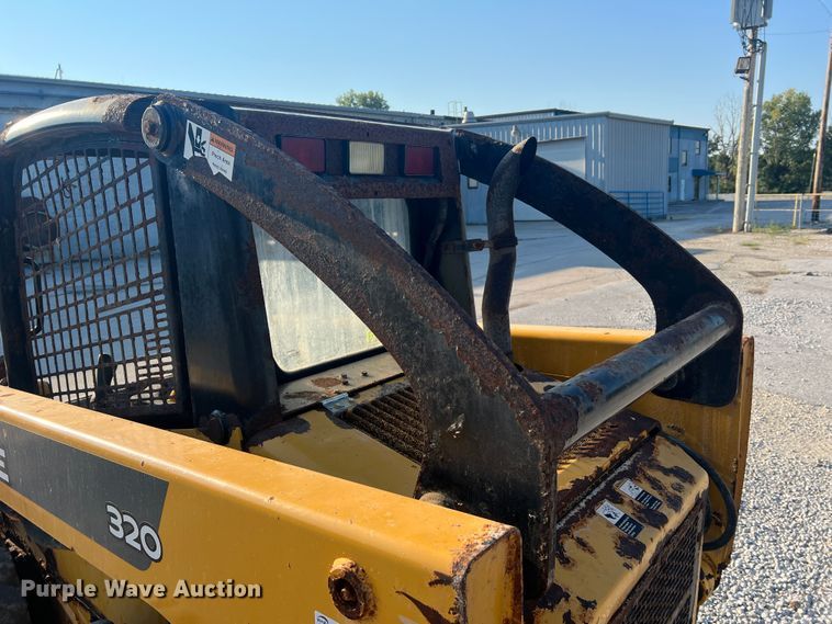 image for item MR9801 John Deere 320  skid steer loader