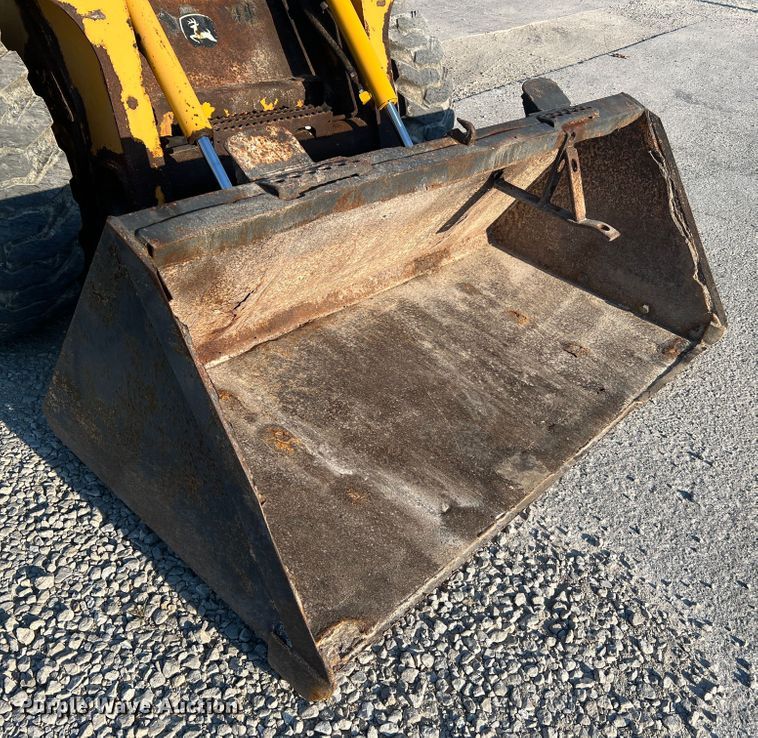 image for item MR9801 John Deere 320  skid steer loader