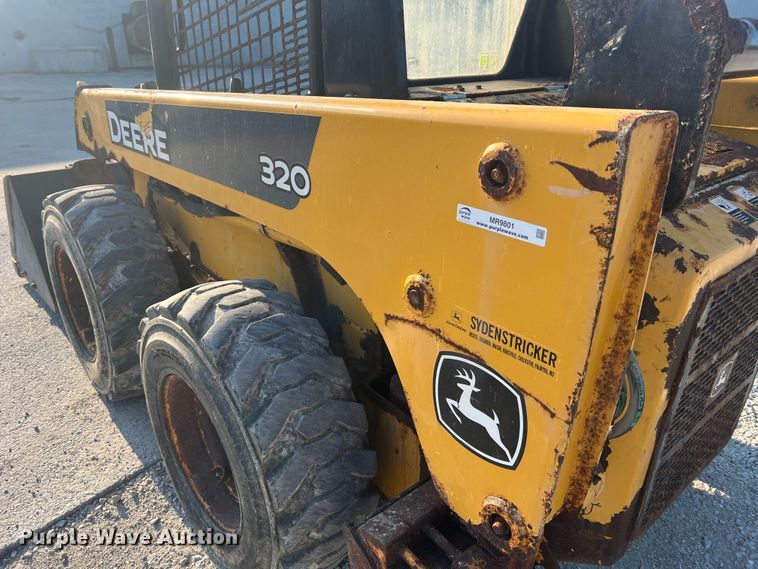 image for item MR9801 John Deere 320  skid steer loader