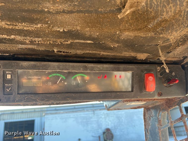 image for item MR9801 John Deere 320  skid steer loader