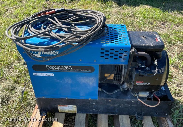 image for item MU9092 Miller Bobcat 225G  welder/generator