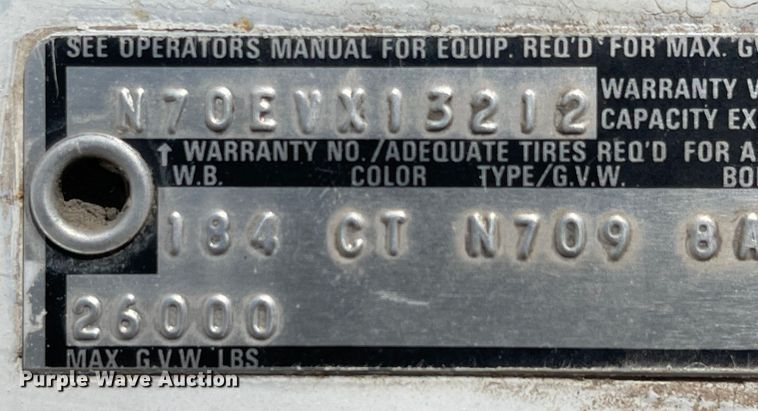 image for item MU9093 1975 Ford 700  dump truck