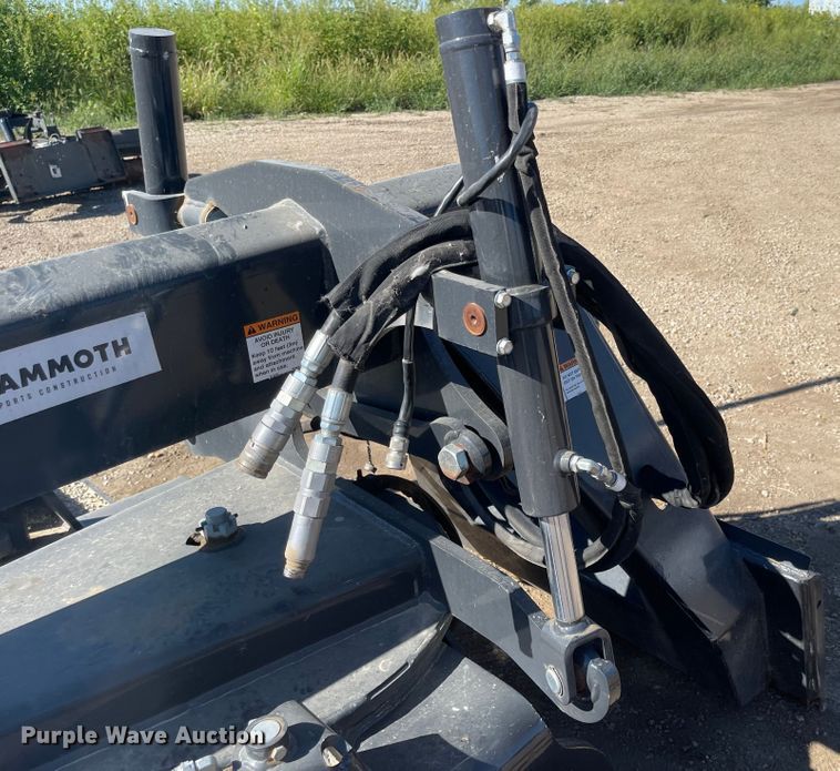 image for item MU9104 2018 Bobcat Grader 108  skid steer grader