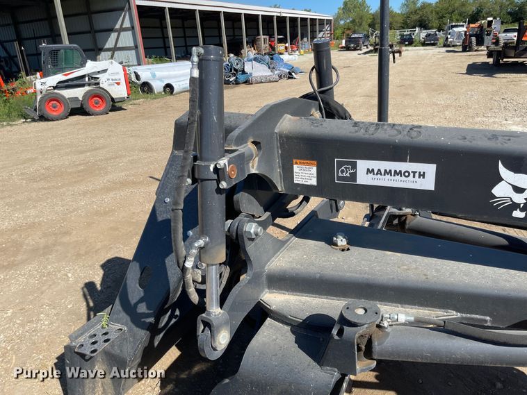 image for item MU9104 2018 Bobcat Grader 108  skid steer grader