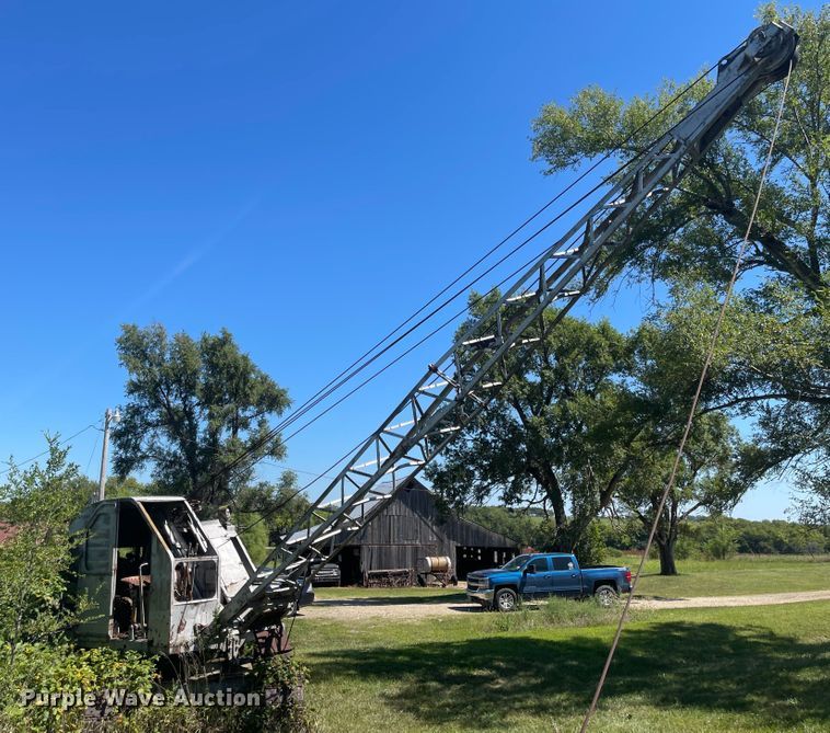 image for item MU9114 1951 Insley K12  crane