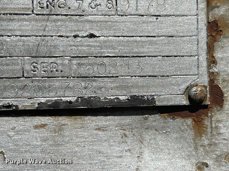 image for item MU9114 1951 Insley K12  crane