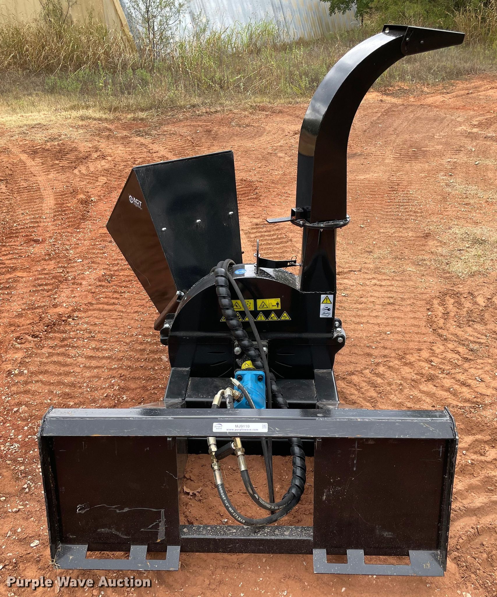 2022 Mower King SSBX42S skid steer wood chipper in Tecumseh, OK Item