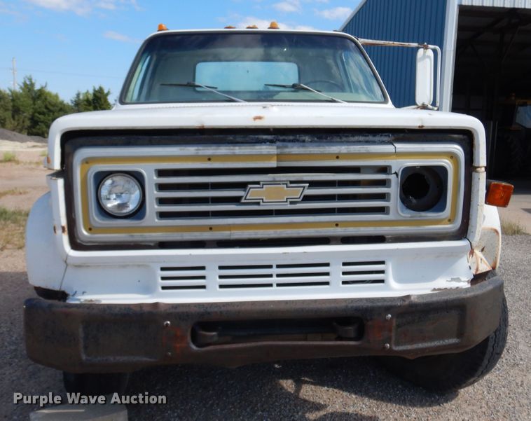 image for item DB7833 1980 Chevrolet 70  truck cab and chassis