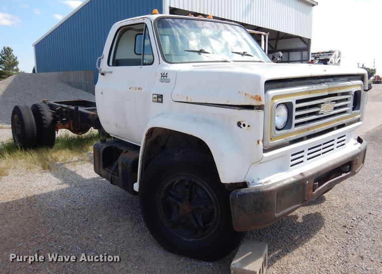 image for item DB7833 1980 Chevrolet 70  truck cab and chassis