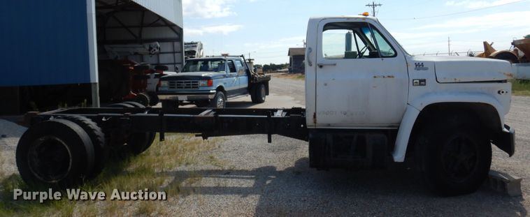 image for item DB7833 1980 Chevrolet 70  truck cab and chassis