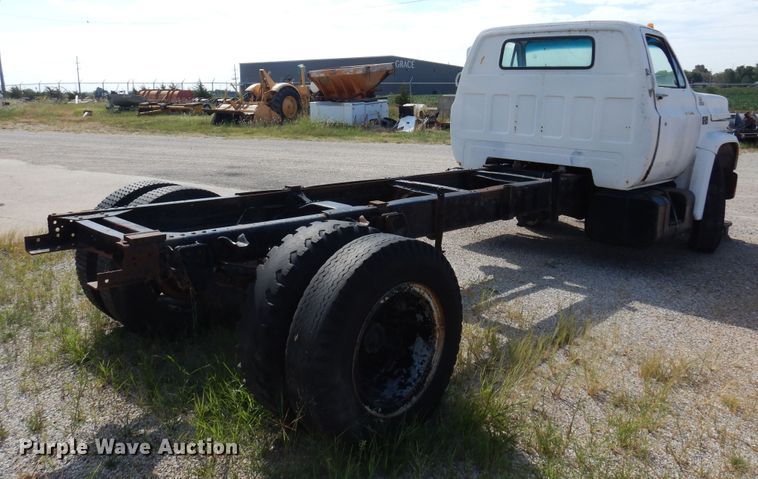 image for item DB7833 1980 Chevrolet 70  truck cab and chassis