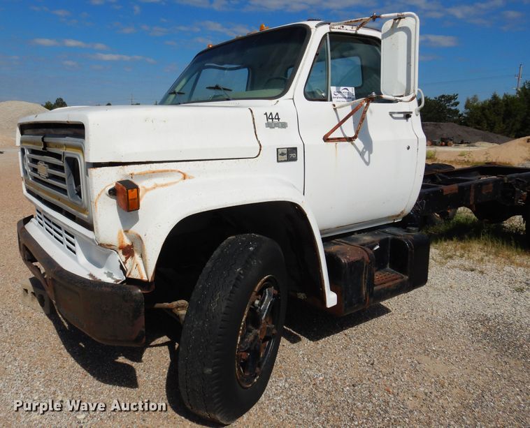 image for item DB7833 1980 Chevrolet 70  truck cab and chassis