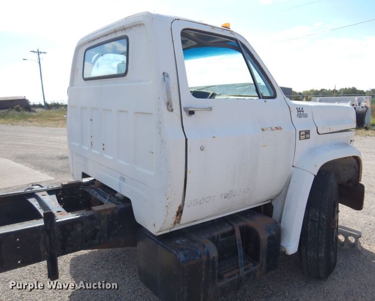 image for item DB7833 1980 Chevrolet 70  truck cab and chassis