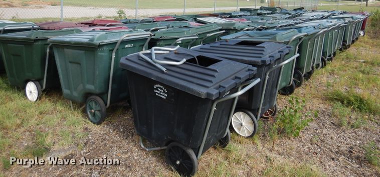 image for item DB7843 (66) plastic trash containers