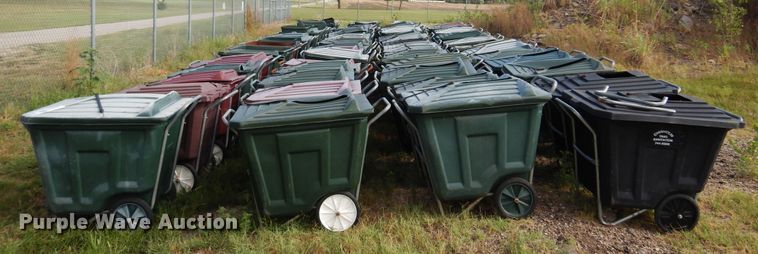 image for item DB7843 (66) plastic trash containers