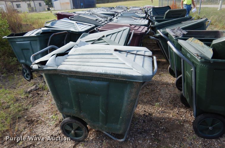 image for item DB7843 (66) plastic trash containers