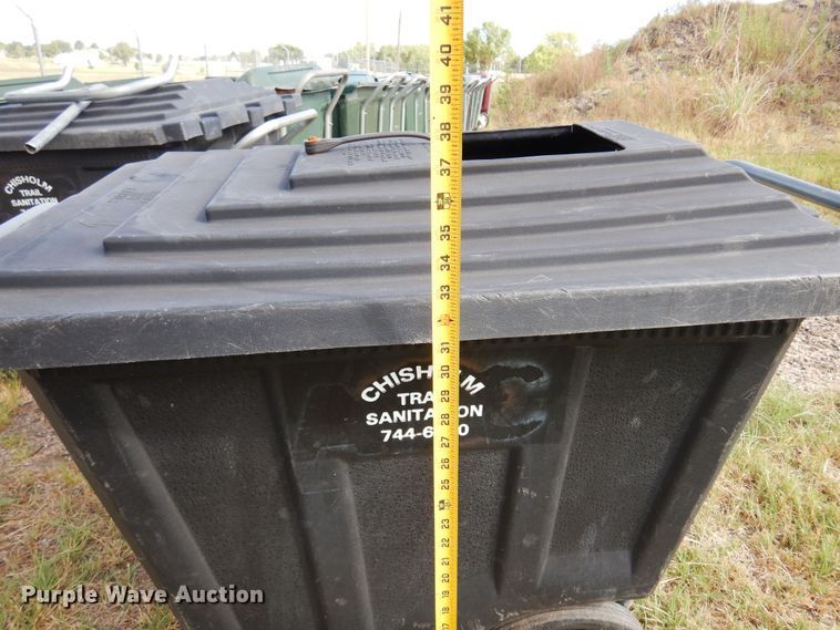 image for item DB7843 (66) plastic trash containers