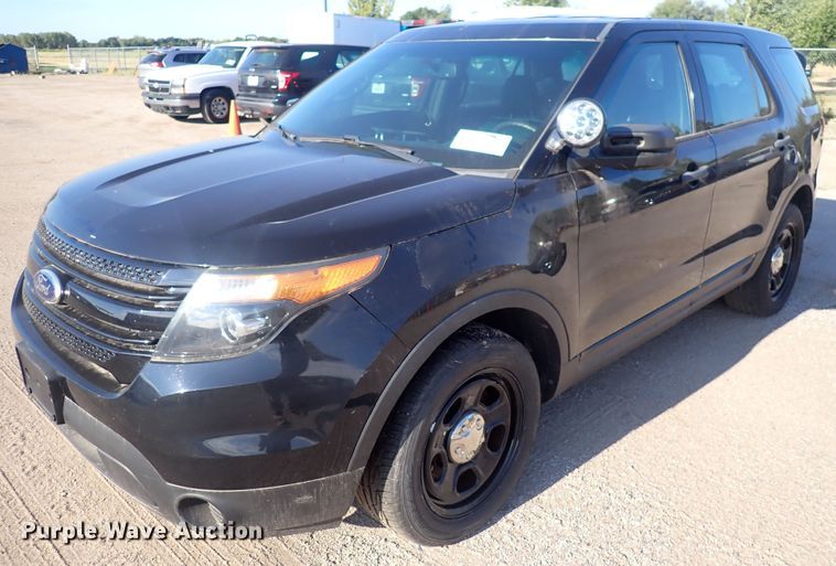 image for item DF8333 2015 Ford Explorer Police Interceptor  SUV