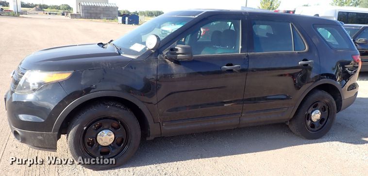 image for item DF8333 2015 Ford Explorer Police Interceptor  SUV