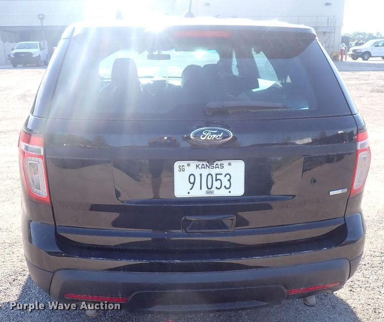 image for item DF8333 2015 Ford Explorer Police Interceptor  SUV