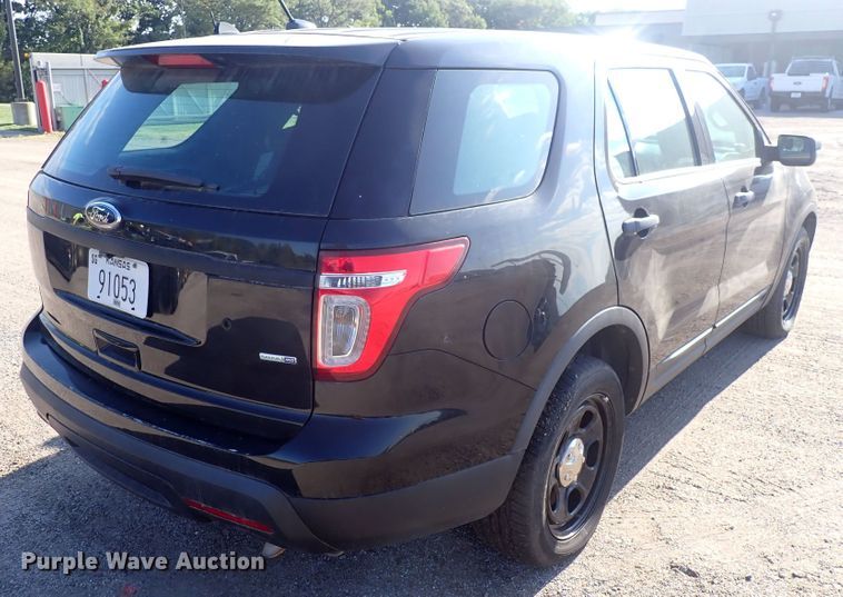 image for item DF8333 2015 Ford Explorer Police Interceptor  SUV