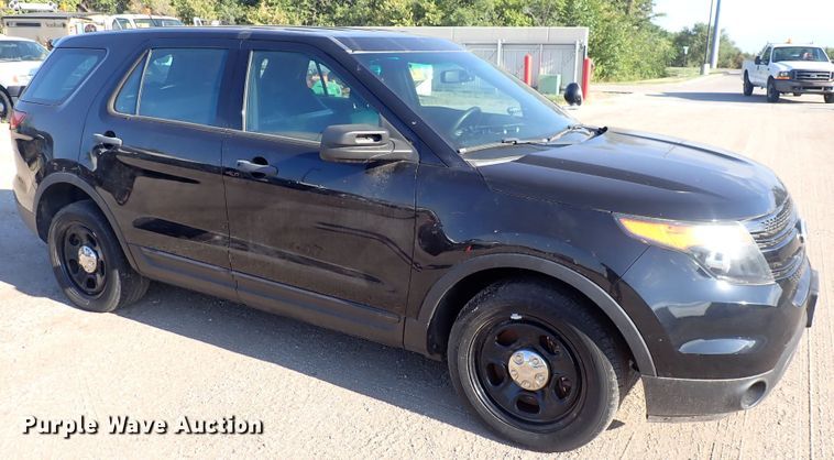 image for item DF8333 2015 Ford Explorer Police Interceptor  SUV