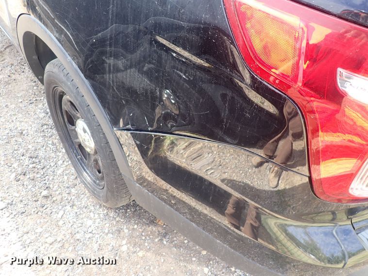 image for item DF8333 2015 Ford Explorer Police Interceptor  SUV