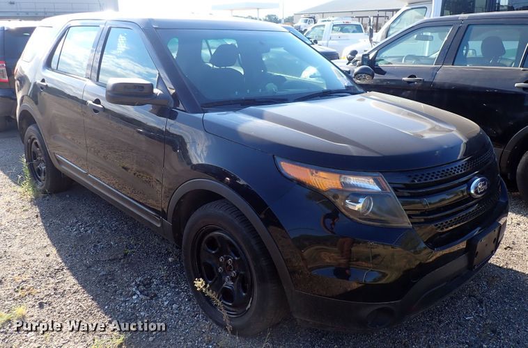 image for item DF8334 2015 Ford Explorer Police Interceptor  SUV