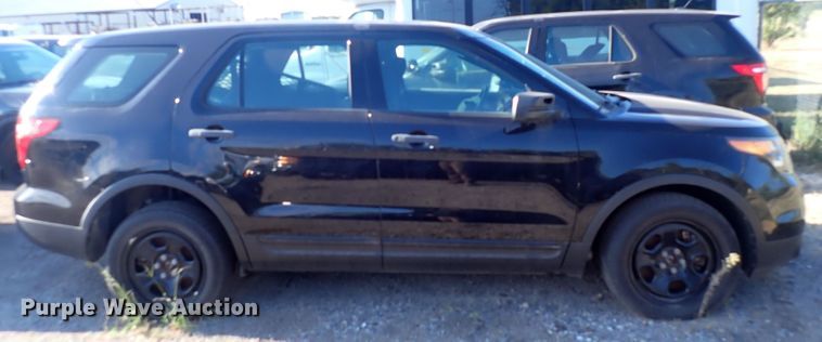 image for item DF8334 2015 Ford Explorer Police Interceptor  SUV